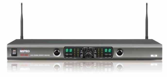 MIPRO 咪宝 ACT-200 双频道自动选讯接收机